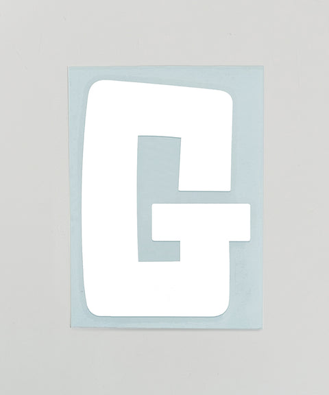 Gカッティングステッカー(大・白)