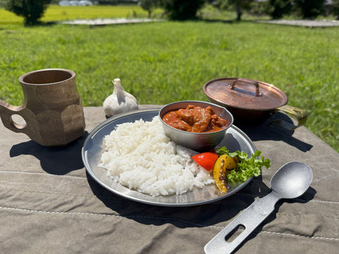 J鶏ソースで【バターチキンカレー】