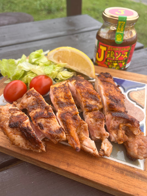 フライパンで【簡単ジャークチキン】